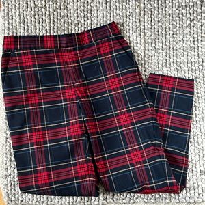 Jcrew Plaid Hayden Pant